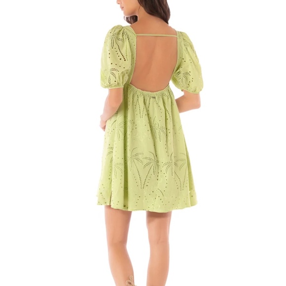 Maaji Palm Embroidery Eileen Short Dress Medium NWT - Picture 7 of 10